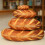 3D Simulation Bread Plush Pillow 15.7 Inch 5