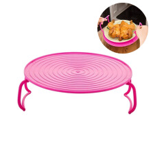Tavă pentru cuptorul cu microunde, raft de depozitare pentru bucătărie, etajul al doilea