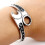 Wrench-Shaped Adjustable Men's Bracelet Silvery 5
