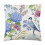 Capas de almofada de outono com estampa floral e de pássaros, 45 x 45 cm (17,7 x 17,7 polegadas). 2
