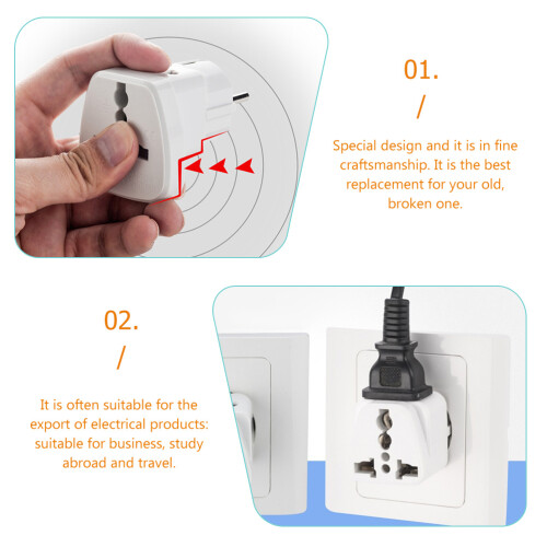 Power Converter Socket Universal Travel Adapter for Europe 2