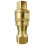Brass Hydraulic Quick Release Fitting BSP 1/8" to 3/4" 1
