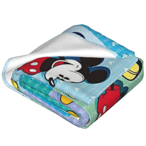 Couverture en peluche Mickey Mouse 50 x 60 pouces 1