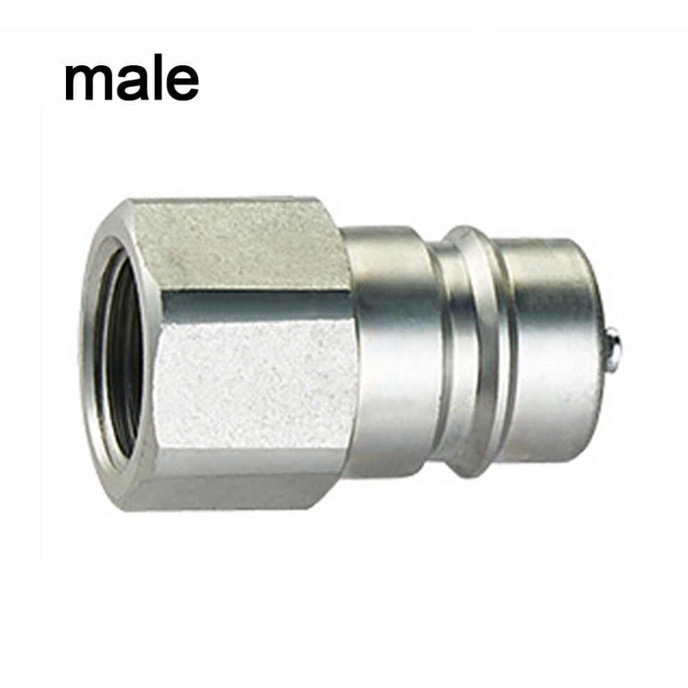Hydraulic Quick Coupling Double Galvanized Metric 9107258922571