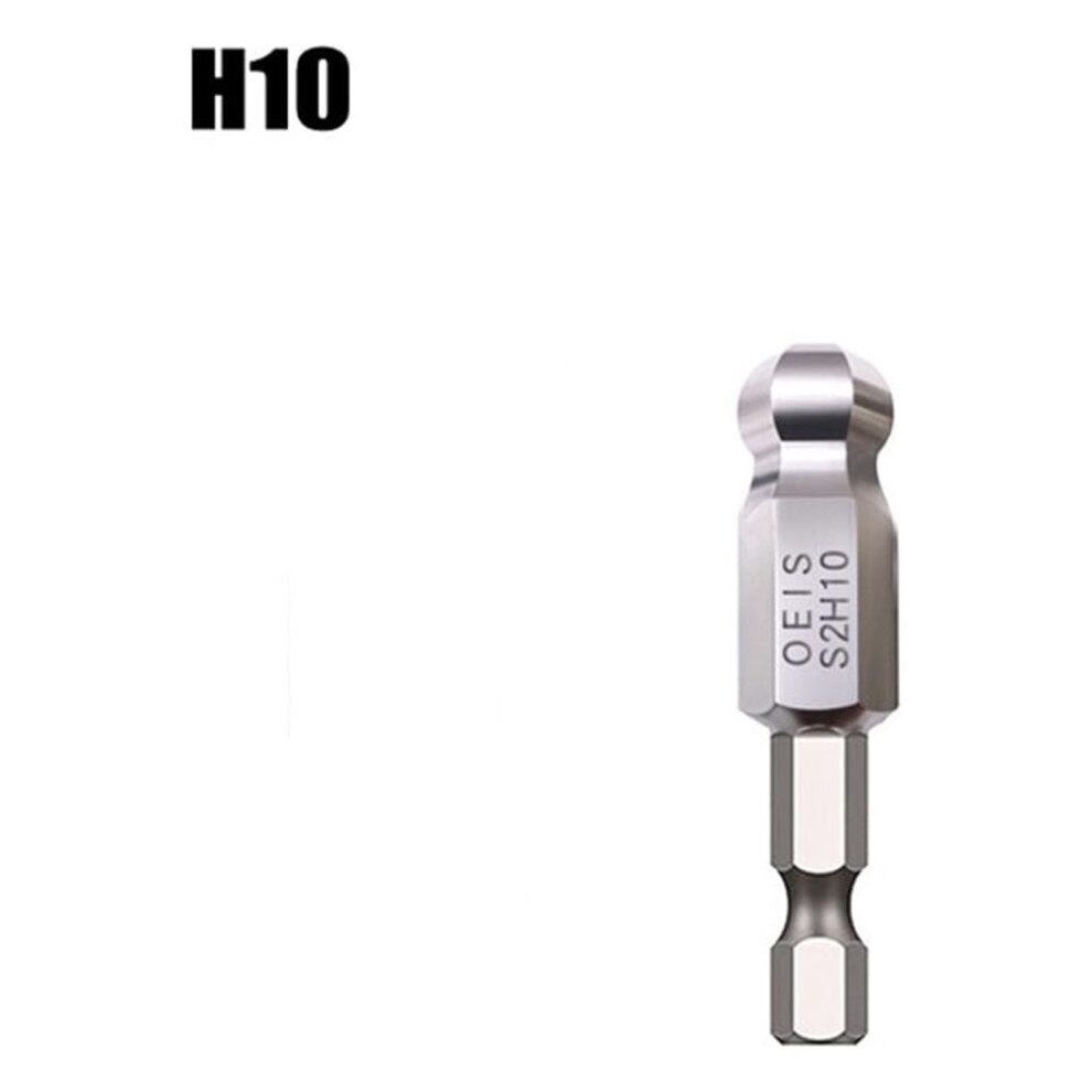 Ball End Hex Screwdriver Bit Metric 50Mm Magnetic 9314556091964