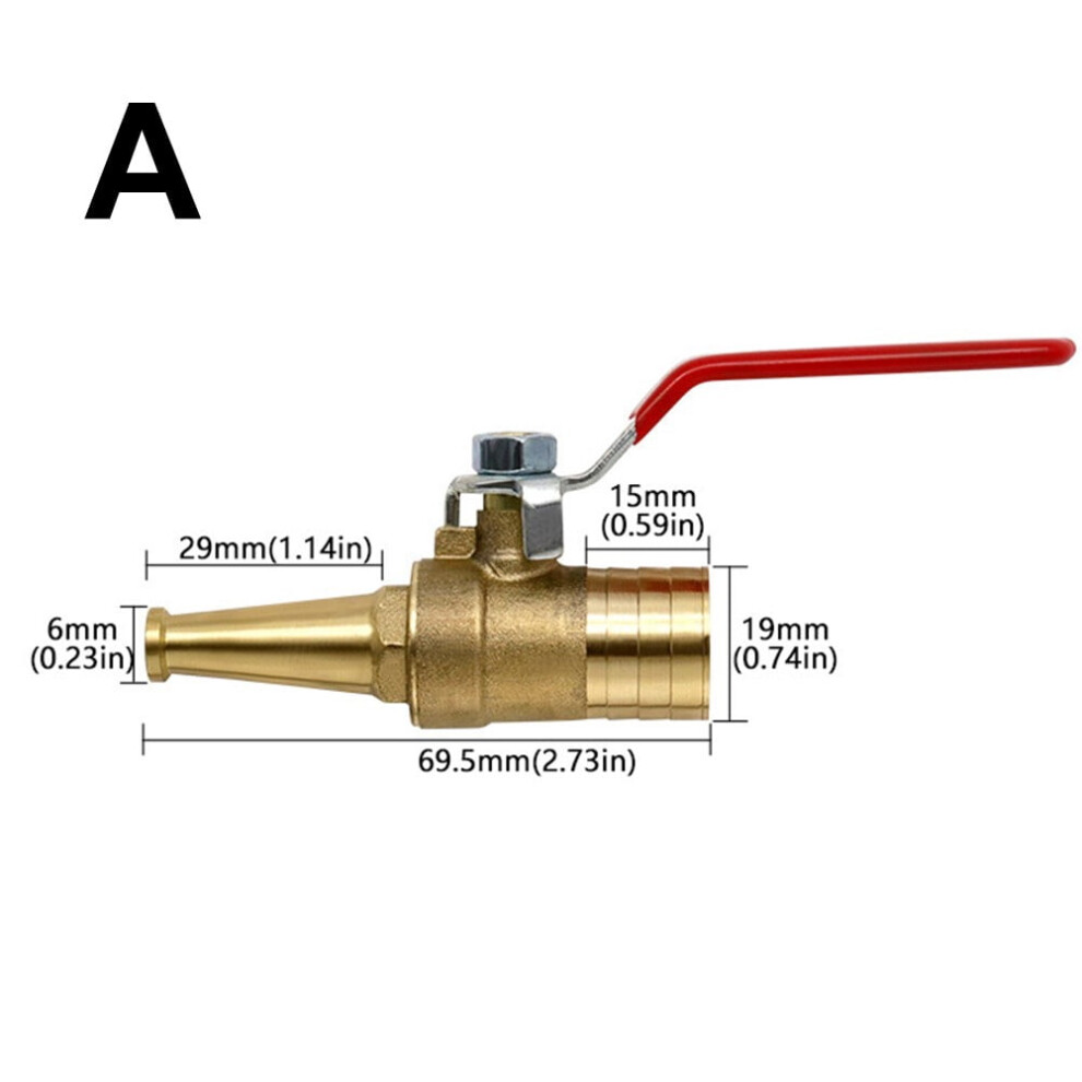 Brass Hose Sprinkler Valve Garden Watering Joint 9107258923295
