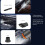 JunYeShi handheld car vacuum cleaner 120W 8
