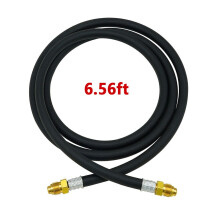 Mangueira de gás argônio Mosiee para regulador de CO2 5/8" UNF-18RH