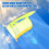 Sun Shield Cloth for Helmet Full Brim Reflective Yellow 3