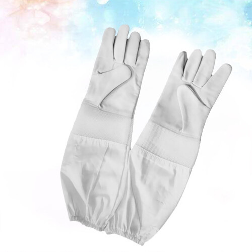 Beekeeping gloves goatskin leather XL pair 2