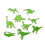 Dinosaur Wall Sticker Fluorescent Home Decor1Pack 1