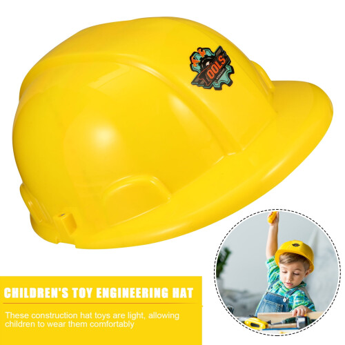Kids Construction Hard Hat Plastic Toy Helmet 5 pcs 1