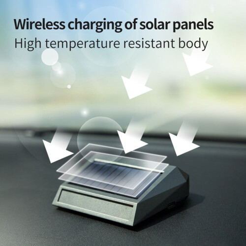 Mosiee USB Solar-Auto-Lufterfrischer mit Filter 2