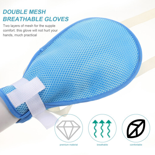 Dementia Restraint Glove Finger Control 1 Pair 2