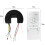 Kit d'éclairage pour ventilateur de plafond 24 V, télécommande 6 vitesses 2