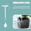 Automatic Solar Drip Irrigation Equipment, Dual Pump Adjustable Valve Controller Timing System,Gardening Watering 4