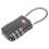 Cadenas antivol extérieur à code noir (1 pièce) 3