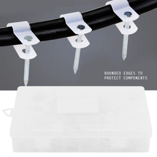 Kit de 200 serre-câbles en nylon de type R 1