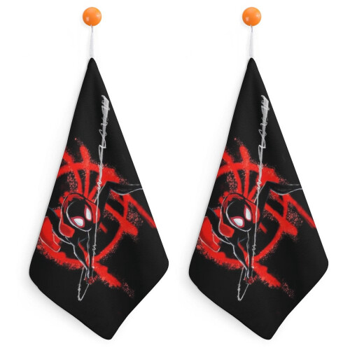 Spider-Man hand towels cotton 2-piece set