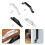 Barn Door Pull Handle Heavy Duty Black Iron 1 Pack 8
