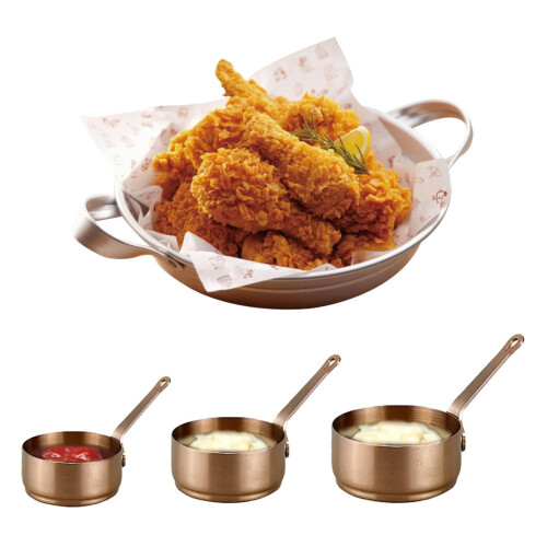 Mosiee mini stainless steel saucepan with handle 1 piece 1