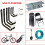 Heavy Duty Wall Mounted Storage Hooks for Ladder Garage 6