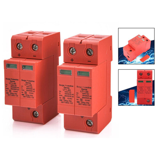 Parafoudre Mosiee 2P20/40kA 600V PV 1