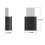 Mosiee Bluetooth5.0 lydsender/modtager USB3.5mm 3