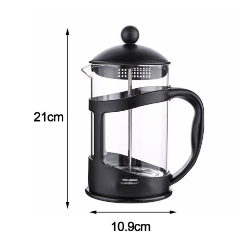 Cafetera de émbolo de acero inoxidable 304 resistente al calor 1