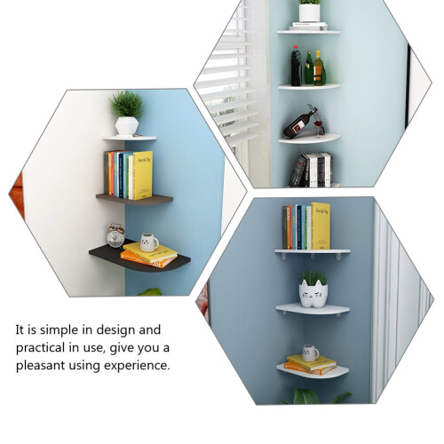 Hoekplank display wandmontage 6 stuks 1