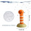 Yakbaofuo Aquarium Ornament Eel Decoration 1 Piece 3