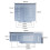 Aurora Trade Hole Drilling Guide Template for Cabinet Door 5