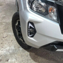 Feu de Circulation Diurne Ă LED pour Navara NP300 2020-2023 DRL Feu Clignotant Ambre