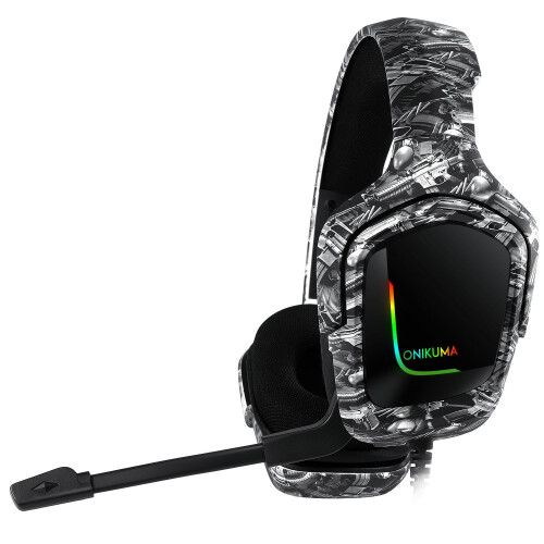 ONIKUMA K20 wired RGB LED gaming headset 3.5mm 2