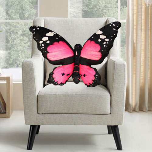 Butterfly Decorative Throw Pillow Plush Home Decor 15.7 x 1
