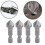AURORA TRADE chamfer drill bit heat-treated for plastic, 6 3