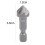 AURORA TRADE chamfer drill bit heat-treated for plastic, 6 4