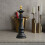 Chess King Queen Knight Statue Decoration Set 3