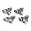 Bathroom Shower Door Roller Wheels 23mm 4-Pack 3