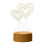 Lampada da notte a LED USB per San Valentino, in acrilico, 1 pezzo 2