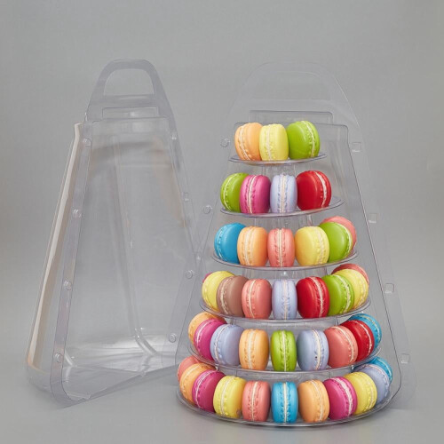 Macaron Tower Stand6-lags kageudstillingsstativ 2