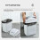 Kitchen Can Light Gray Swing Lid 4 Gallon 7