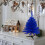 Silver Christmas Tree 30cm Artificial Mini Pine Tree 6
