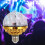 Ampoule LED dorée rotative pour éclairage de scène et de fête 2