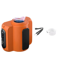 Waist Clip Fan Portable Hanging Neck Fan Rechargeable Fan with 100 Speed for Worksites Home Outdoor Activities,B