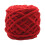 Polyester chunky yarn red 100g 4