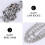Pull Chain Replacement for Ceiling Fan Light Silver 1m with 4