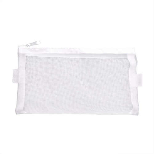 AURIGATE pencil case mesh zipper organizer 2 pcs 1