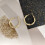 925 Silver Twist Circle Stud Earrings for Women 1 Pair 1