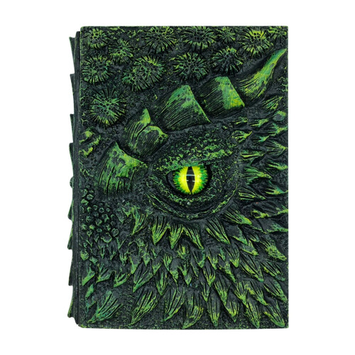 Book of Dragons Resin Relief Notebook A5 1